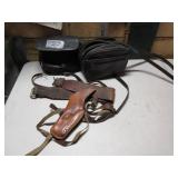 Leather Holster, Belt, Bags