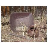 Wheel Barrow, Bucket, Pipe