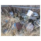 Metal Gas Cans, Five Gallon Buckets