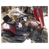 2) Parts Only Riding Lawn Mowers