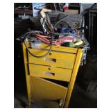 Rolling Cabinet with Contents