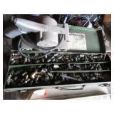 Tool Box with Contents, Skil Belt Sander,
