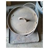 Wagner Ware Dutch Oven, Cast Iron Baking Sheet