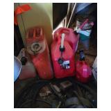 Metal and Plastic Gas Cans*