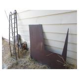 Large Metal Cutout Pieces, Metal Ramps