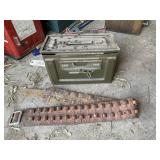 Ammo Box and Bullet Belt