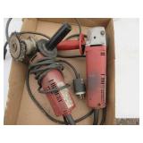 2) Milwaukee Sander-Grinders