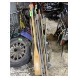 Oars, Wood Sticks, Handles