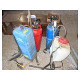 2) Metal Sprayers, 2) Backpack Sprayers 2) Metal Sprayers, 2) Backpack Sprayers