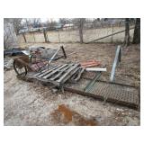 Pallets, Rolling Cart, Scrap Metal Sheet, Pallets, Rolling Cart, Scrap Metal Sheet,