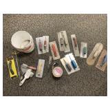 Variety Trowels, Tape, Bucket Variety Trowels, Tape, Bucket