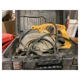 DeWalt Circular Saw With Case DeWalt Circular Saw With Case