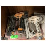 2) Air Staplers, Staple Case 2) Air Staplers, Staple Case