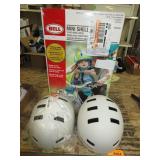 Bell Bicycle Front Child Carrier, 2) Bike Helmets