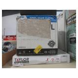 Vinyl Exam Gloves, Taylor Bath Scale, Waterpik
