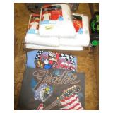 3) Packages Hanes T-Shirs, Mario T-Shirt, Fender