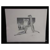 Edson Fichter Black Footed Ferret Print