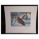 Pobert R. Copple Upland Game Permit Stamp Print,