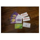 9 Free Tacos, Sonic Medium Combo, 2) $10 Pizza Pie