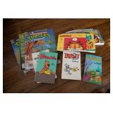 5 Garfield Books, 2) Marmaduke, Pavlov, Flinstones