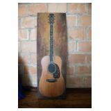 Guitar Picture On Canvas