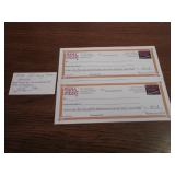2) Mama Inez Gift Certificates, $50 Off Any Tax