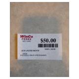 $50 Winco Foods Gift Card