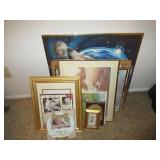 Frames, Artwork, Wilderness Pieces, Glued Puzzle- Frames, Artwork, Wilderness Pieces, Glued Puzzle-