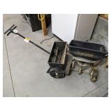 Push Fertilizer Spreader, Pull Behind Spreader Push Fertilizer Spreader, Pull Behind Spreader