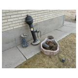 Yard Fountain, Bird Feeder Yard Fountain, Bird Feeder