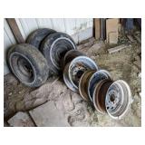 4) Rims And 3) Tires 4) Rims And 3) Tires