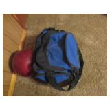 2) Bowling Balls, Carrying Case 2) Bowling Balls, Carrying Case