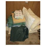 Full Airmattress, 5 Pillows, Baby Blankets, Full Airmattress, 5 Pillows, Baby Blankets,