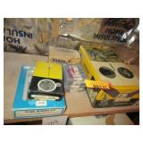 Antique Microscope with Slides Antique Microscope with Slides