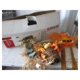 Fall Decor, Christmas Tree And Snowman Sign