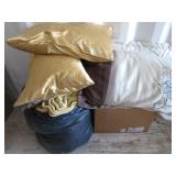 Pillows, Blankets, Curtains