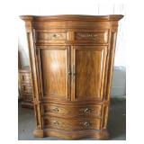 Tall Armoire with Drawers