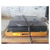 Wooden Kitchen Tray, Audio Technica-Turntable