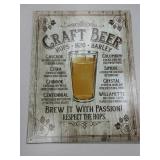 Craft Beer Sign