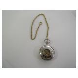 Legere Wind Up Pocket Watch with Chain