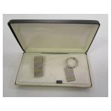 Sterling Silver Money Clip and Keychain