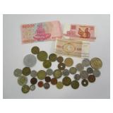 Foreign Coins and Bills