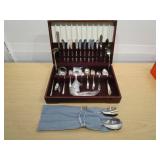 Knives, Spoons, Forks with Floral Accents