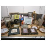 Picture Frames, Wall Clocks, Candlesticks