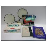 Board Games, Racquets, World Book, Records Book