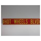 Hot Wheels Blvd Sign