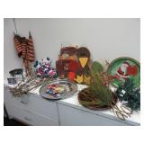 Fourth of July, Thanksgiving and Christmas Decor