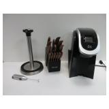 Keurig 2.0, Kitchen Knife Set, Paper Towel Holder,