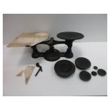 Scale with Assorted Weight Plates