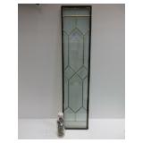 Decorative Paneled Glass Window, Glass Marbles